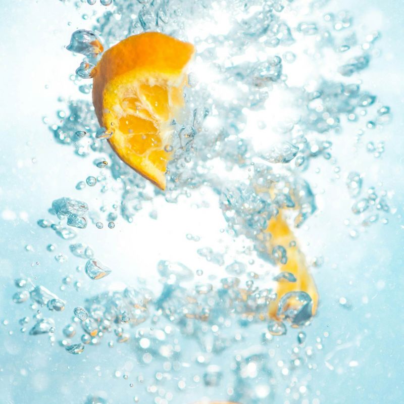 an image of citrus and liquids to represent immunity and health boost
